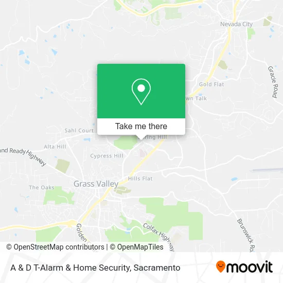 Mapa de A & D T-Alarm & Home Security