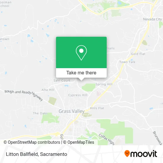 Mapa de Litton Ballfield