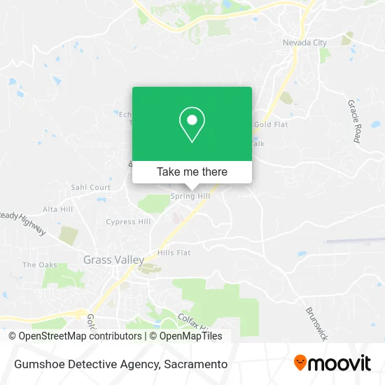 Mapa de Gumshoe Detective Agency