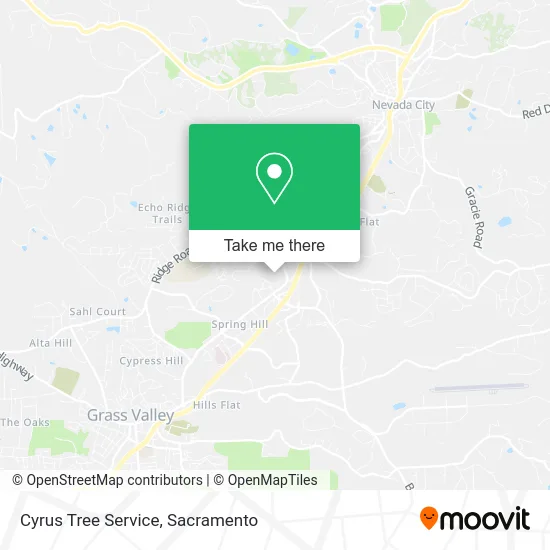 Mapa de Cyrus Tree Service