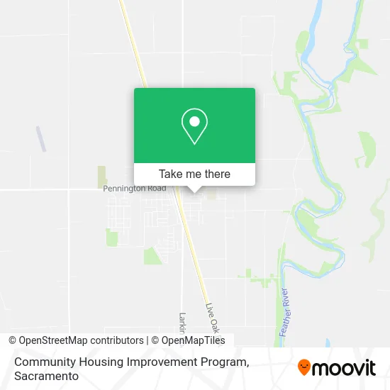 Community Housing Improvement Program map