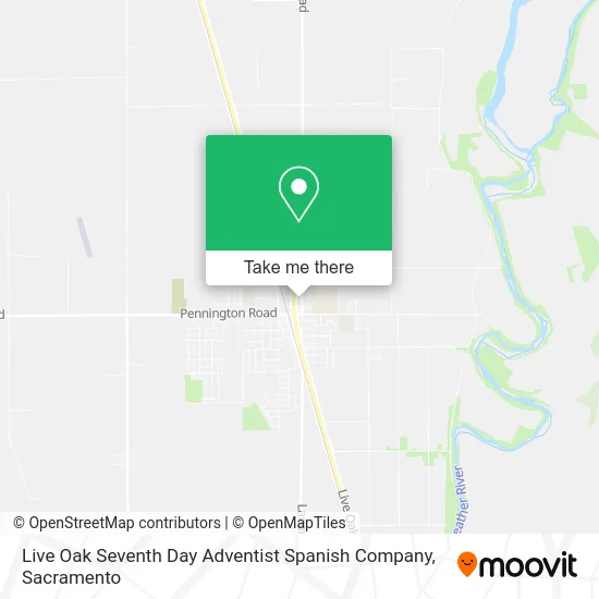 Live Oak Seventh Day Adventist Spanish Company map