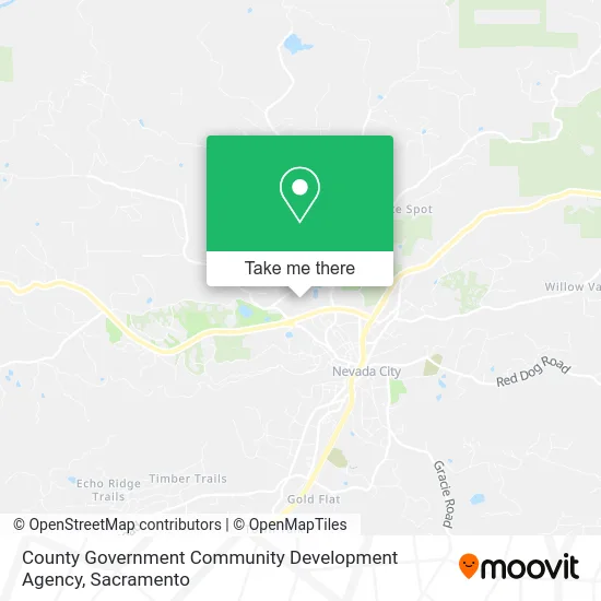 County Government Community Development Agency map