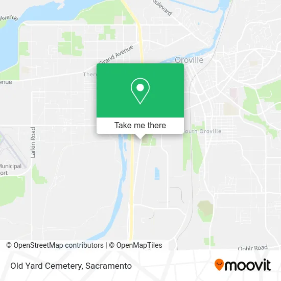 Old Yard Cemetery map