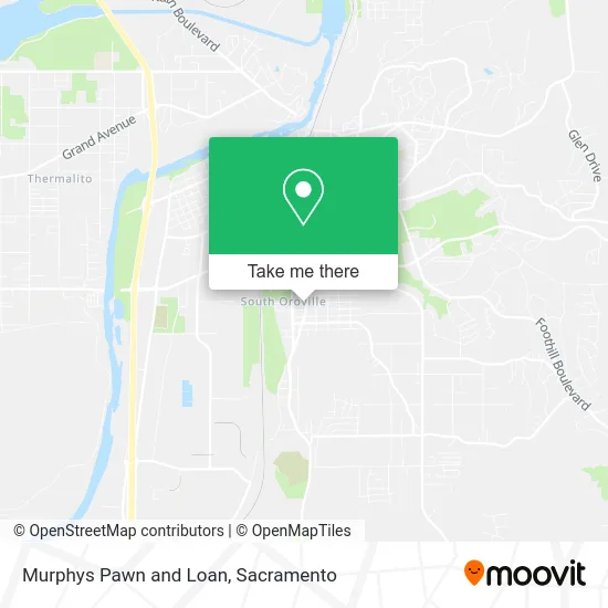 Murphys Pawn and Loan map