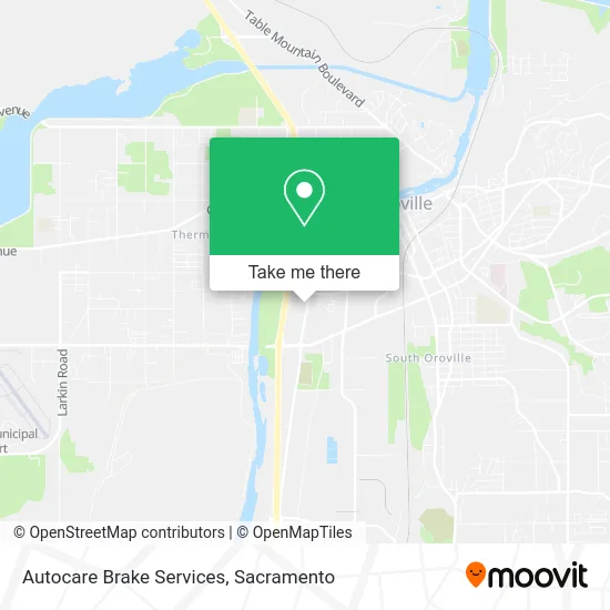 Autocare Brake Services map