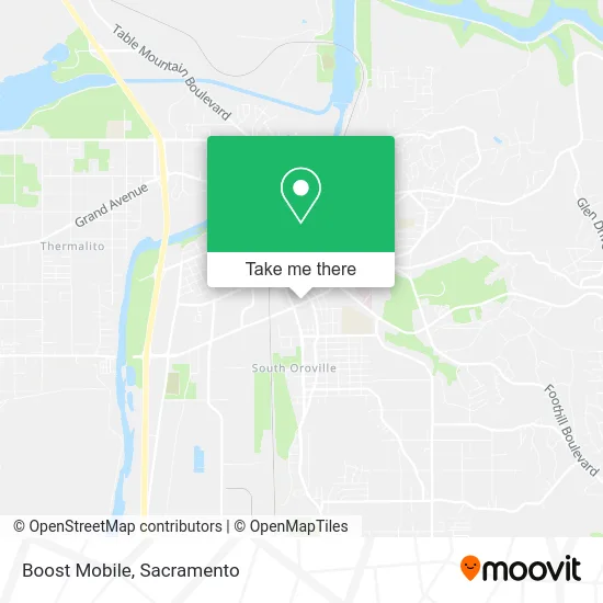 Boost Mobile map