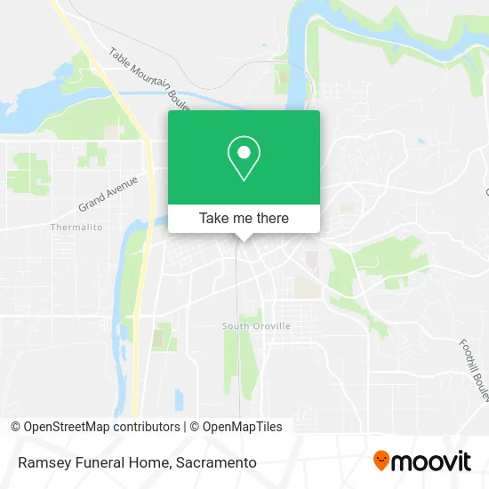 Ramsey Funeral Home map