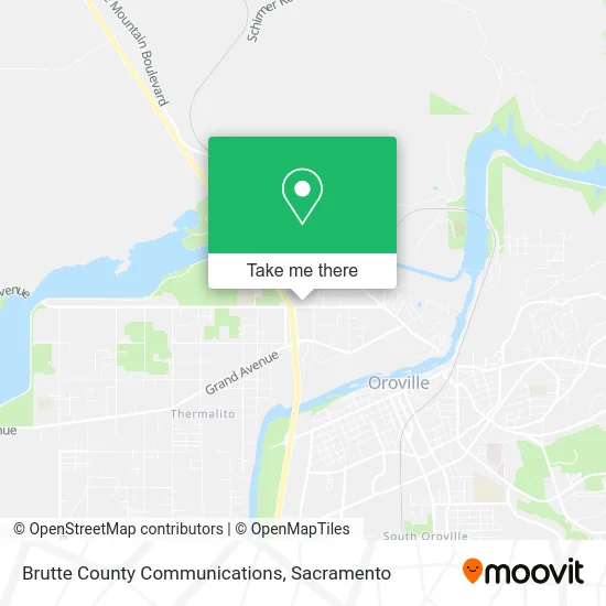 Brutte County Communications map