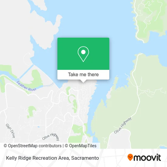 Kelly Ridge Recreation Area map