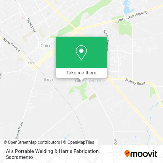 Al's Portable Welding & Harris Fabrication map