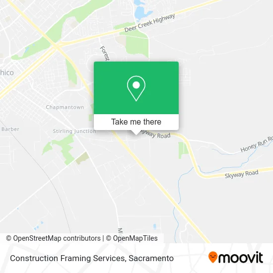 Construction Framing Services map