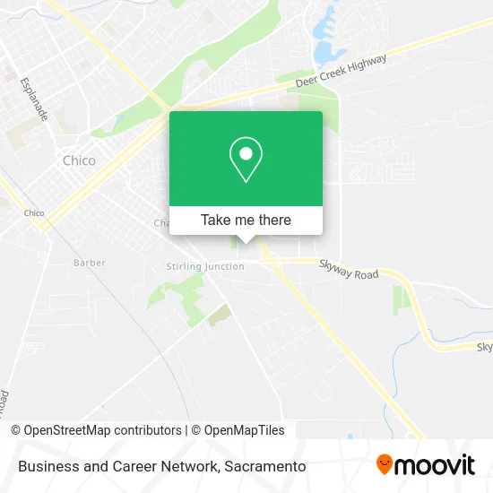 Business and Career Network map