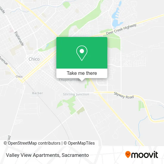 Valley View Apartments map
