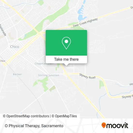 O Physical Therapy map