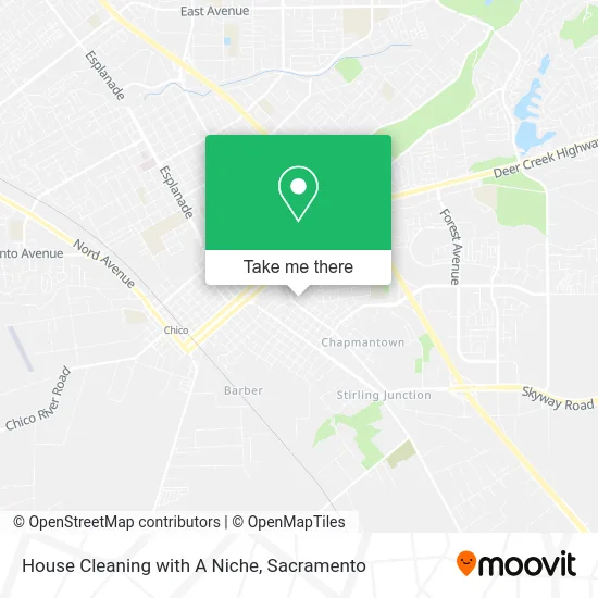 House Cleaning with A Niche map