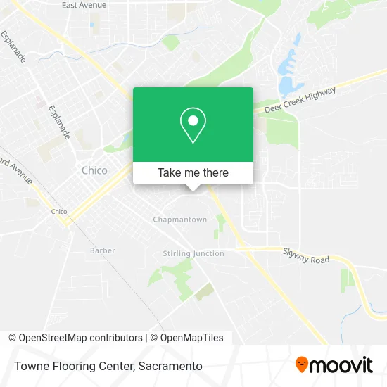 Towne Flooring Center map