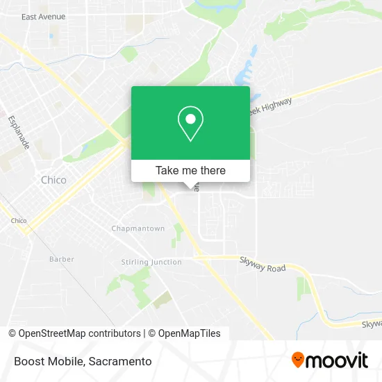 Boost Mobile map