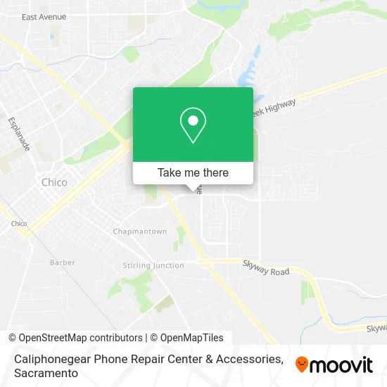 Caliphonegear Phone Repair Center & Accessories map