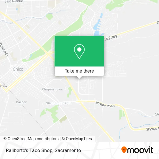 Raliberto's Taco Shop map