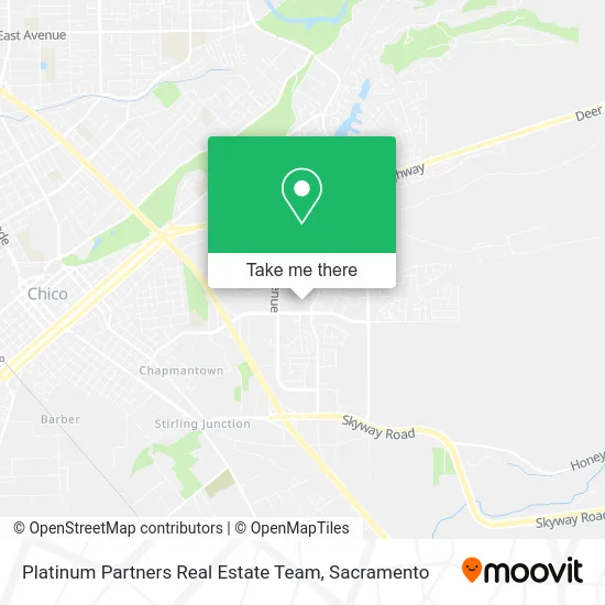 Platinum Partners Real Estate Team map