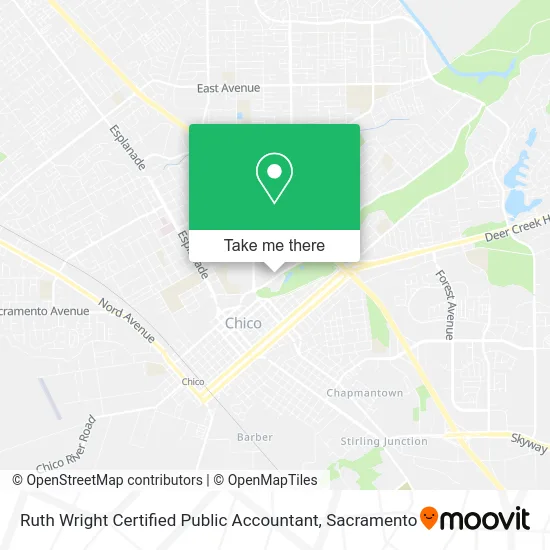 Ruth Wright Certified Public Accountant map