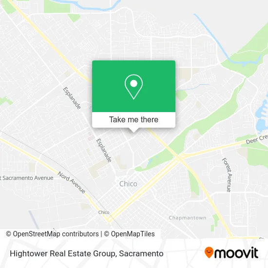 Hightower Real Estate Group map