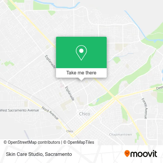 Skin Care Studio map