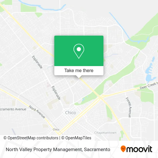 North Valley Property Management map