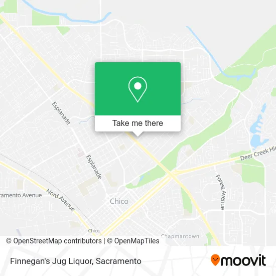 Mapa de Finnegan's Jug Liquor