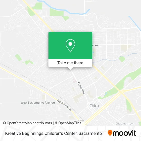Kreative Beginnings Children's Center map