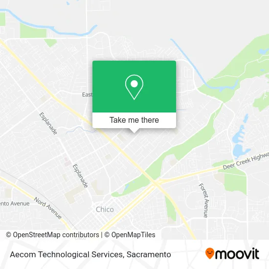 Aecom Technological Services map