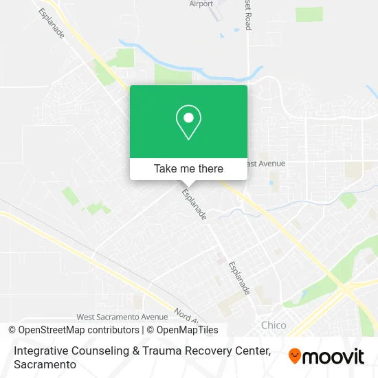 Integrative Counseling & Trauma Recovery Center map