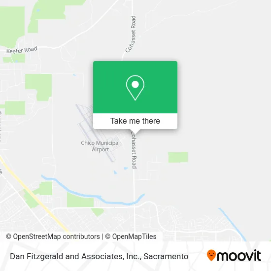 Dan Fitzgerald and Associates, Inc. map