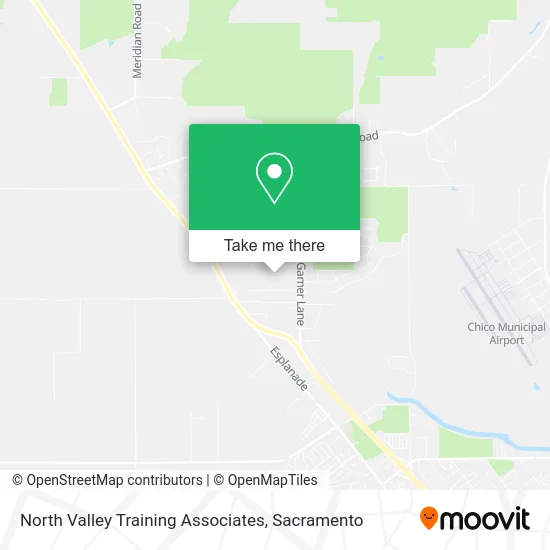 North Valley Training Associates map