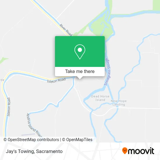 Jay's Towing map