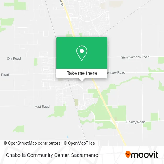 Mapa de Chabolla Community Center