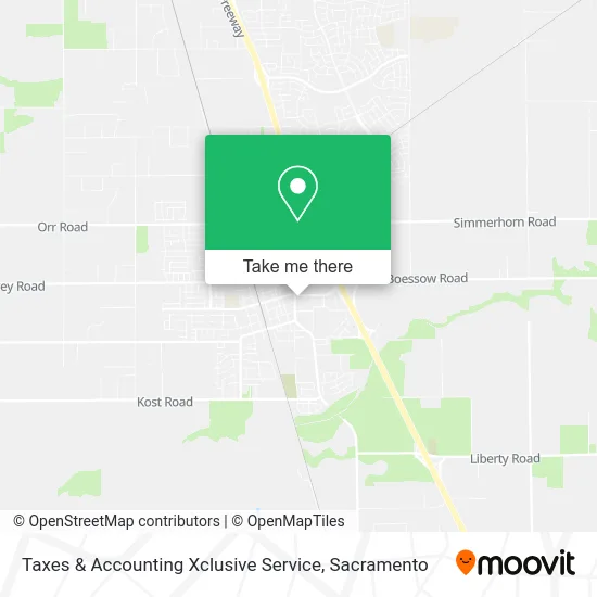 Taxes & Accounting Xclusive Service map