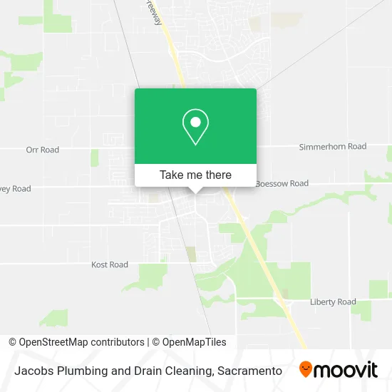 Mapa de Jacobs Plumbing and Drain Cleaning