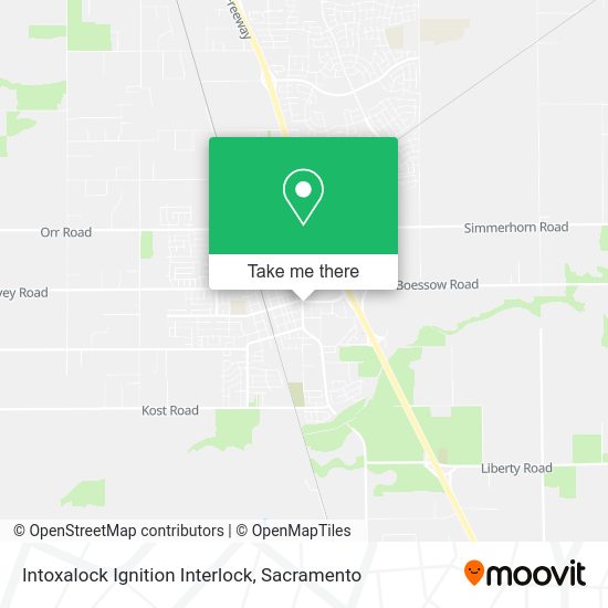 Intoxalock Ignition Interlock map