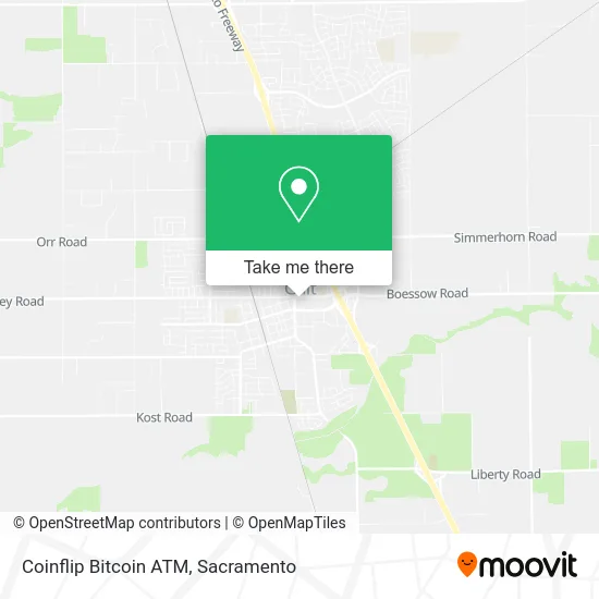 Coinflip Bitcoin ATM map