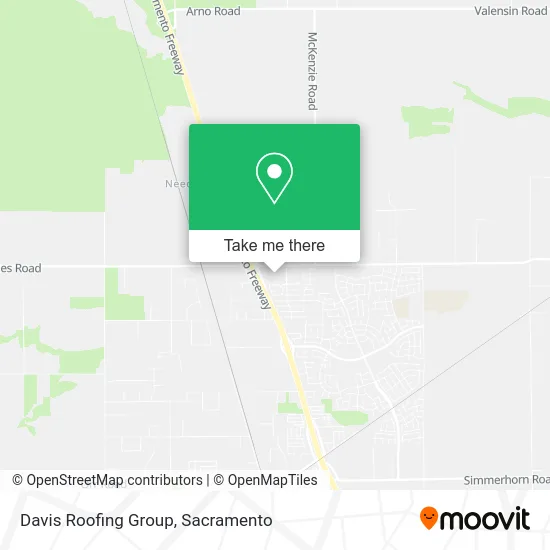Mapa de Davis Roofing Group