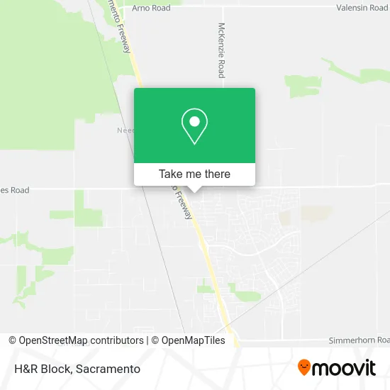 Mapa de H&R Block