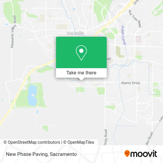 Mapa de New Phase Paving