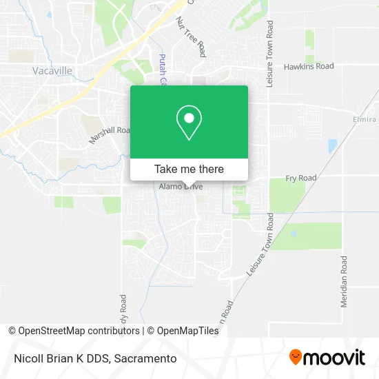 Mapa de Nicoll Brian K DDS