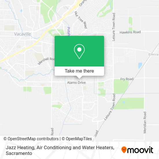 Mapa de Jazz Heating, Air Conditioning and Water Heaters