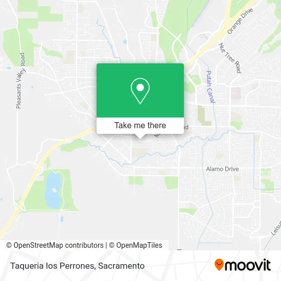 Mapa de Taqueria los Perrones