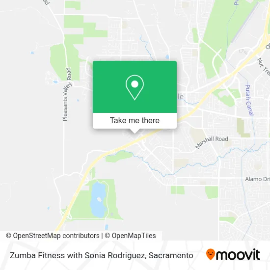 Mapa de Zumba Fitness with Sonia Rodriguez