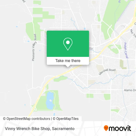 Mapa de Vinny Wrench Bike Shop