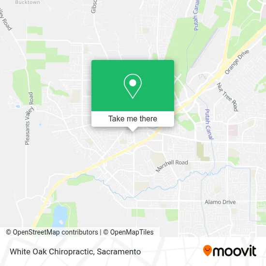 White Oak Chiropractic map
